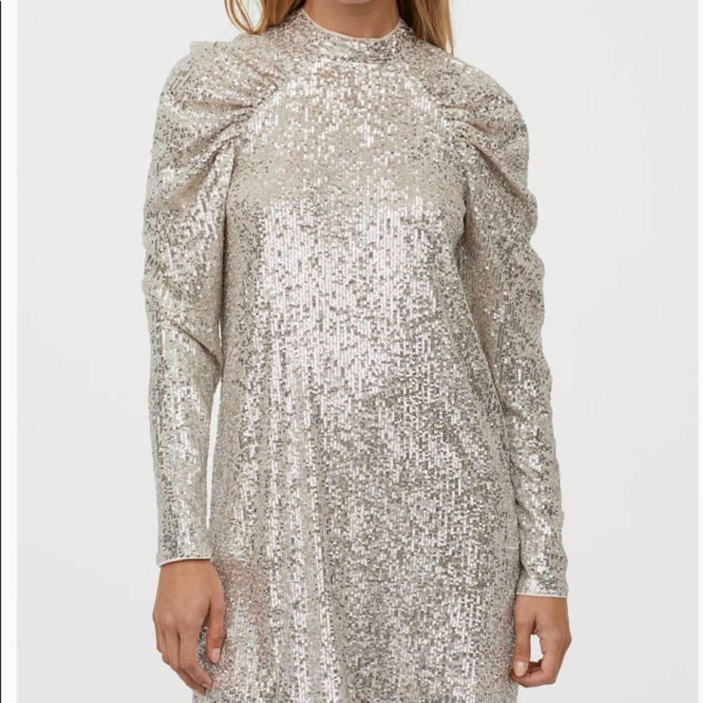 H&M sequined dress